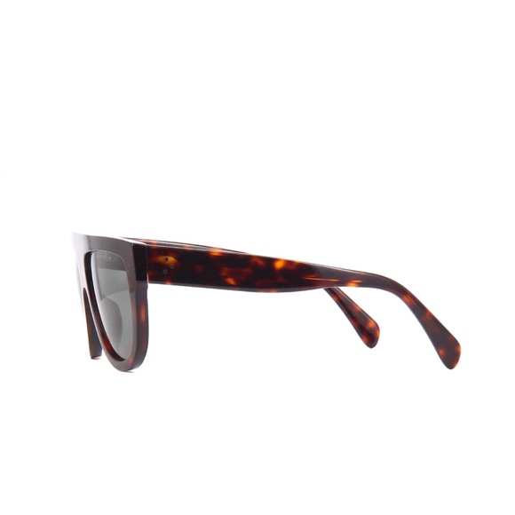 CELINE SHADOW HAVANA CL4001IN 54R POLARIZED SUNGLASSES - Picture 6 of 8